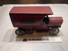 Rare 1910s Schieble Hill Climber Pressed Steel Flywheel Truck Toy