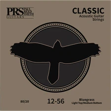 PRS Paul Reed Smith Classic Acoustic Guitar Strings 80/20 Bronze Bluegrass 12-56