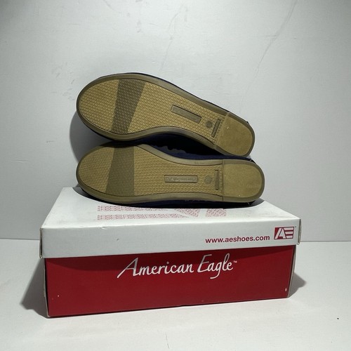 Women's American Eagle Brand Shoes ~ Style Eliza ~ size 9 ~ Navy ~ 75433-15 - Picture 5 of 11