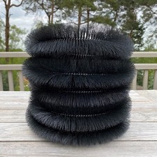 20m Black Gutter Brush Leaf Guard Moss Gutters Protection Filter Drain Shield