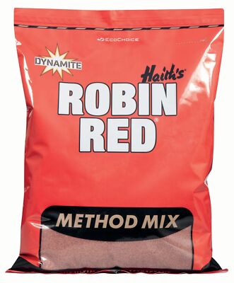 (7,5EUR/1kg) Angeln Feeder Futter Grundfutter Robin Red  Method Mix 1,8 kg