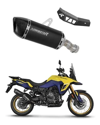 Terminale Scarico DOMINATOR GP1 Per DL 1050 V-Strom - Acciaio