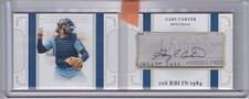 2019 Gary Carter National Treasures 106 RBI In 1984 AUTO BOOKLET /25 - Expos
