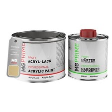 Pantone 7502C Sand Peinture acrylique mat satinée Pot de 0,75 litre durcisseur