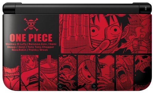Nintendo 3DS ONE PIECE ルフィレッド（箱、ソフト付き） Nintendo 3DS XL One Piece Unlimited World R Luffy Red ver
