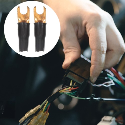 10 PCS Terminals Automotive Speaker Wire Car Audio Spade Connectors - Bild 6 von 12