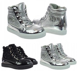 sparkly wedge trainers