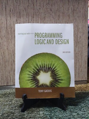 Starting Out with Programming Logic and Design 3rd Edition by Gaddis Tony W/ CD