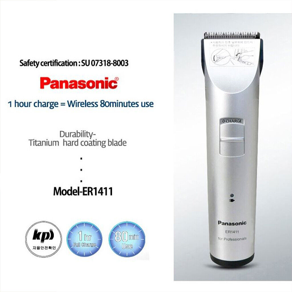 [3days Express] Panasonic ER1411 Professional Rechargeable Hair Clipper  Trimmer