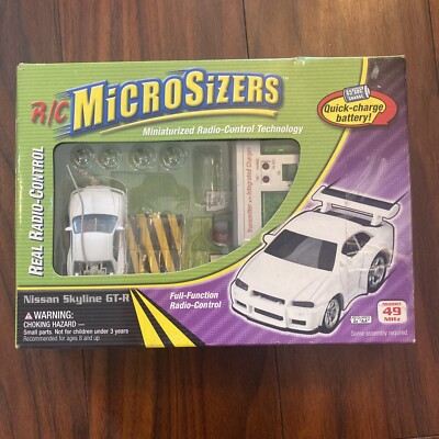 2002 R/C Microsizers Nissan Skyline GTR Remote Control 27MHz | eBay