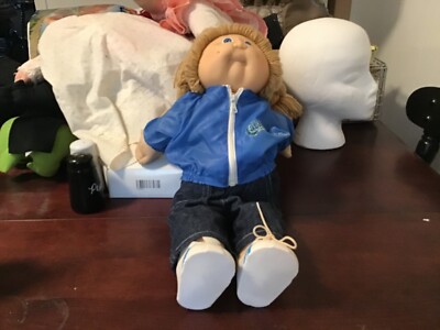 vintage cabbage patch doll signed black ink