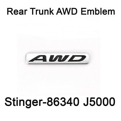 Car & Truck Emblems New Genuine Rear Trunk Nameplate Emblem Badge Oem J