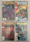 Wolverine Comic Numbers 31 32 33 34 bundle Hama Silvestri Marvel Comics 1990 VGC