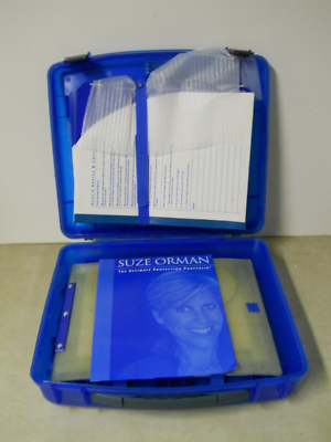 Suze Orman Ultimate Protection Portfolio Financial Organizer Kit