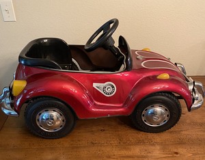 vw bug pedal car