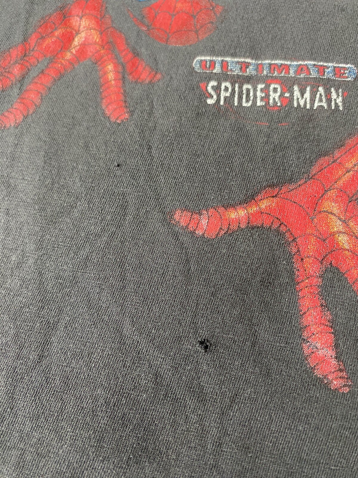 Vintage Novel Teez Ultimate Spider Man Kids T Shirt Marvel Spiderman 90s image 3