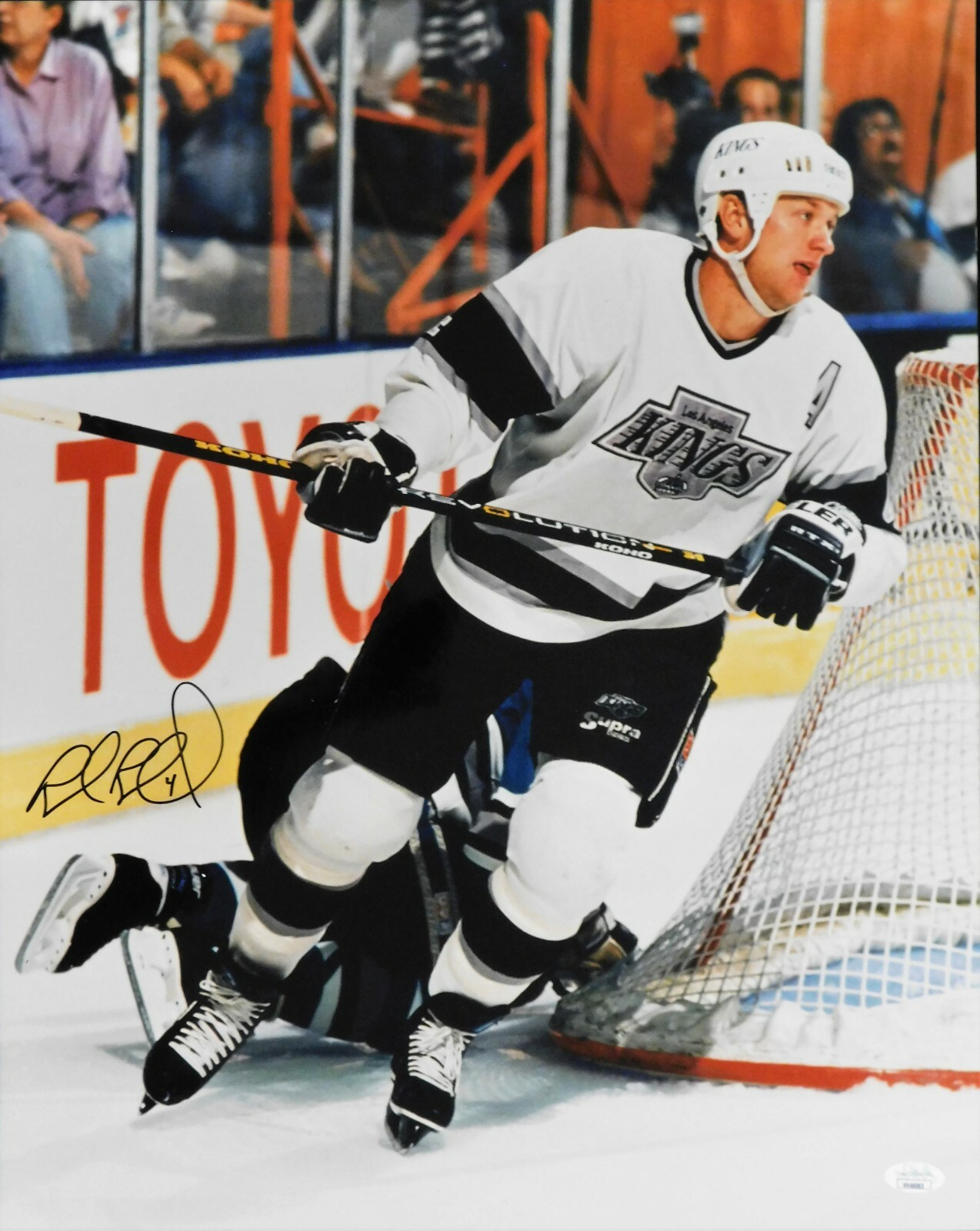 Rob Blake Autographed Signed Los Angeles Kings 16x20 Glossy Photo JSA Authenticated 