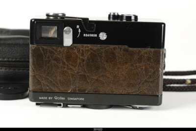 Rollei 35 Black Zeiss Tessar Brown Leather Mint | eBay
