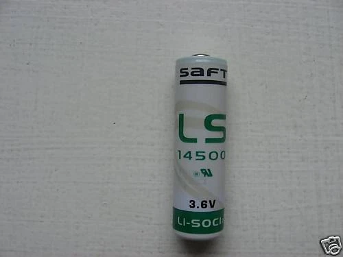 Pile Lithium Saft 3.6V LS14500 AA / LR6 50.2 x 14.3mm
