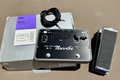 KORG Nuvibe Chorus Effector Foot Pedal Code Instruction USED Excellent from JP