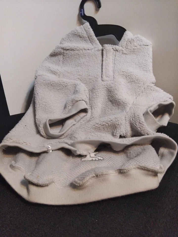 Snoopy Peanuts Halloween Dog Pet Jacket Apparel Gray Fleece Small 0326 - Image 4 of 4