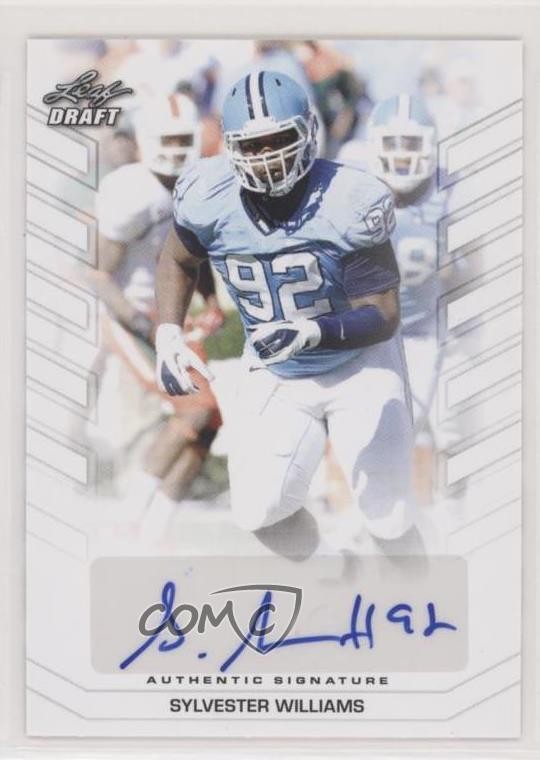 Sylvester Williams Leaf Draft Autographs #BASW1 Base