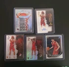 Yang Hansen Autograph Rookie Card Lot (5) 2025/26 Topps Bowman Signature Class