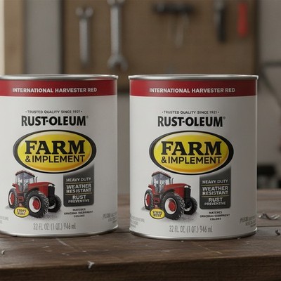 280109-2PK Farm Implement Enamel Paint, Quart, 2 Pack
