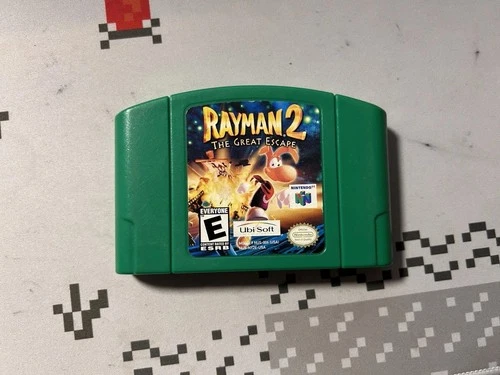 Rayman 2: The Great Escape (Nintendo N64, 1999) Authentic, Cartridge ONLY Tested