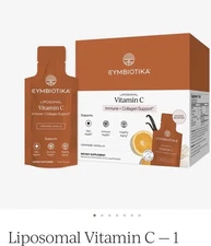 Cymbiotika Liposomal Vitamin C - Citrus Vanilla 13 Packets