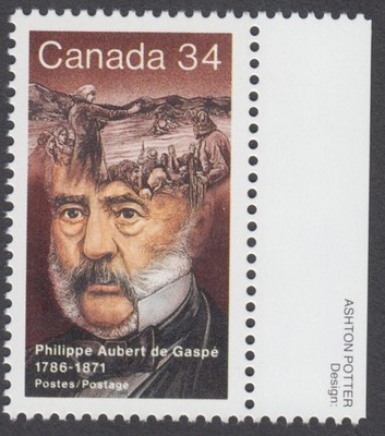 Canada - #1090 Philippe Aubert de Gaspe - MNH