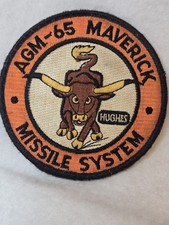 USAF US Air Force AGM-65 Maverick Missile System Patch