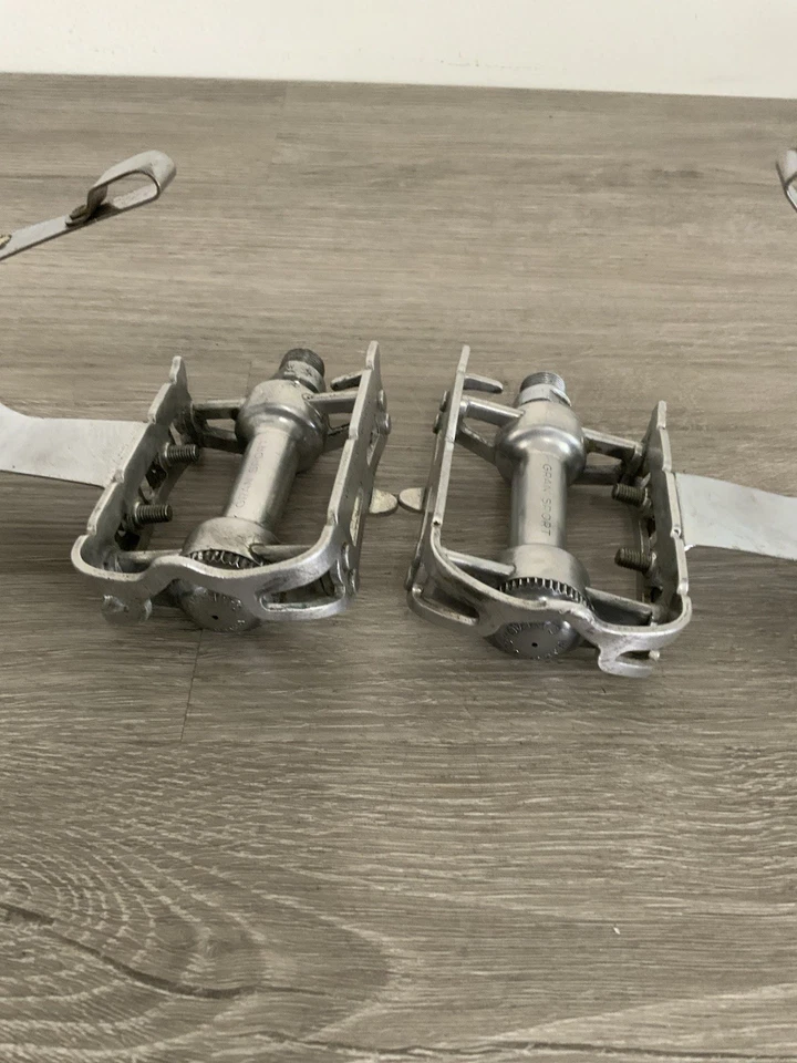 CAMPAGNOLO GRAN 运动平台踏板 9/16 银色 386 克 AVOCET 夹 — 第 4/4 张图片