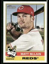 2025 Topps Heritage - Matt McLain #221 - Reds