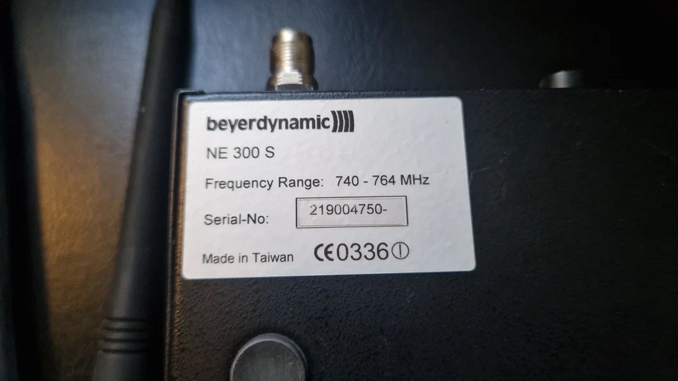 beyerdynamic Opus NE 300 S 740-764 MHz Funk Mikrofon Wireless - Bild 4 von 4