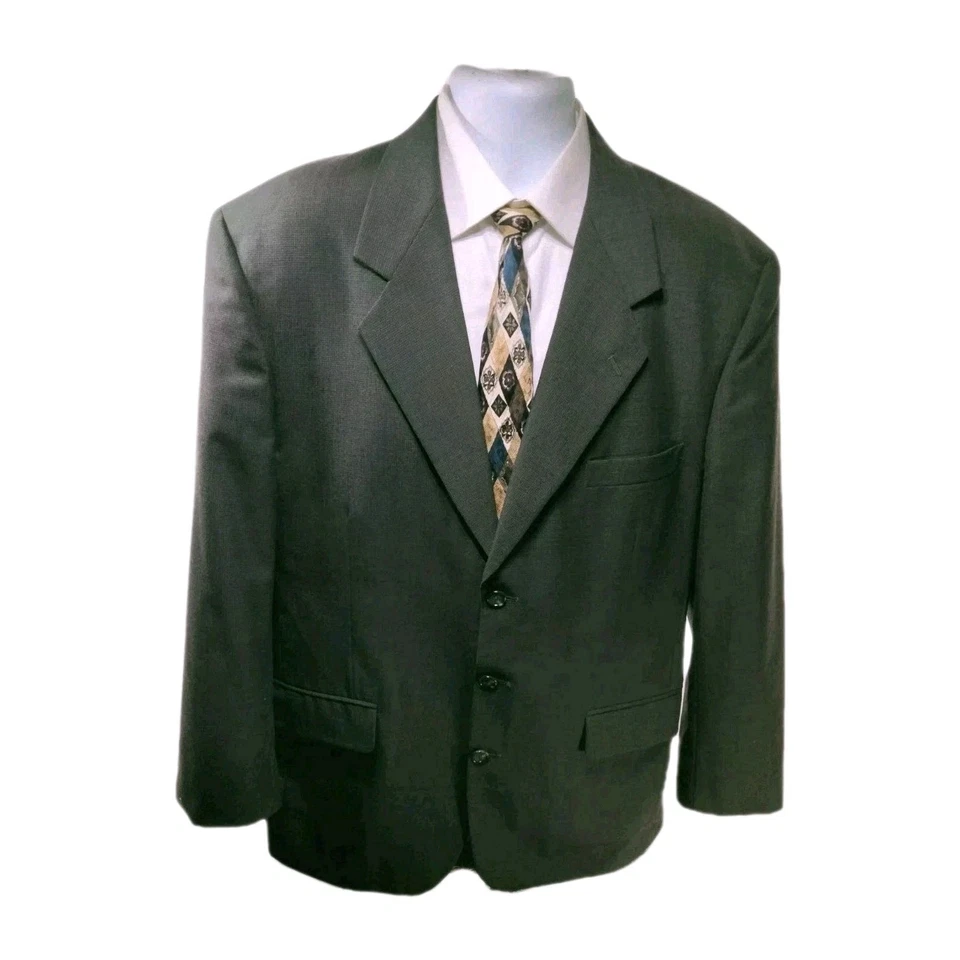Burt Pulitzer 2 Piece Suit Wool Blend Men's Size 44R - Image 2 of 4