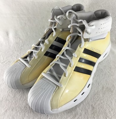 Adidas Pro Model S 2006 Basketball Shoes Men's 20 Yellow NBA T-MAC Sneakers