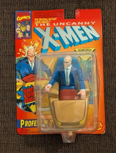 1993 The Uncanny X-men Professor X Figure Toy Biz Marvel Comics Vintage Sealed