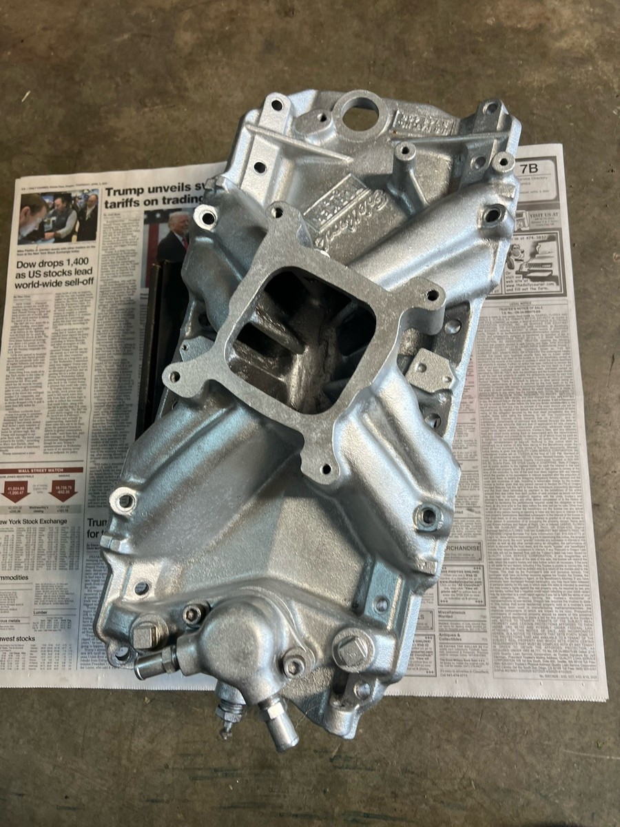 Hrk.ページ Edelbrock 2745 Torker 2r Big Block Chevy Square Port Intake