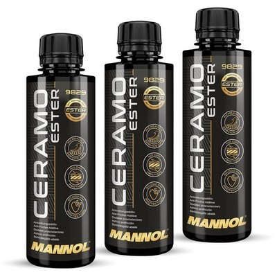 3x 250ml MANNOL CERAMO ESTER ANTI VERSCHLEIß ÖL ZUSATZ
