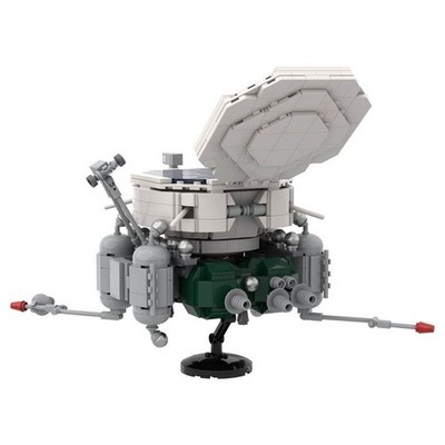 MOC-127337 Luna 19/22 Soviet Lunar Orbiter Spacecraft Model 1:20 914 Pcs