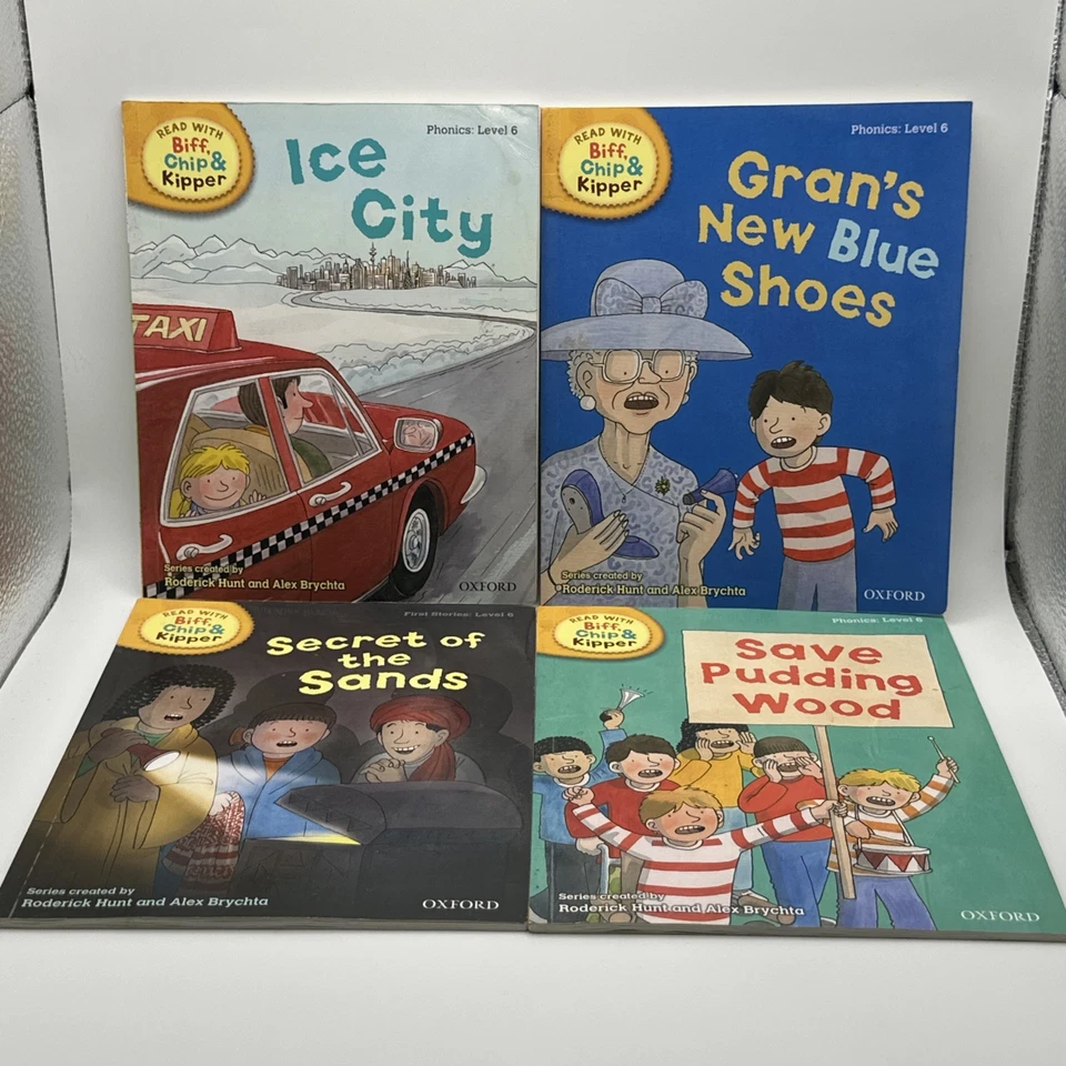 Read with Biff, Chip & Kipper Set Phonics and First Stories 47 Books Level 1-6 - Image 3 of 4