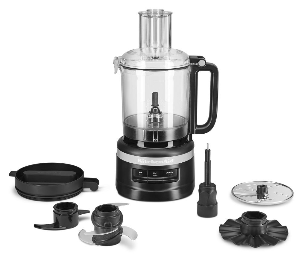 KitchenAid KFP0921BM 9-Cup Food Processor - Black Matte