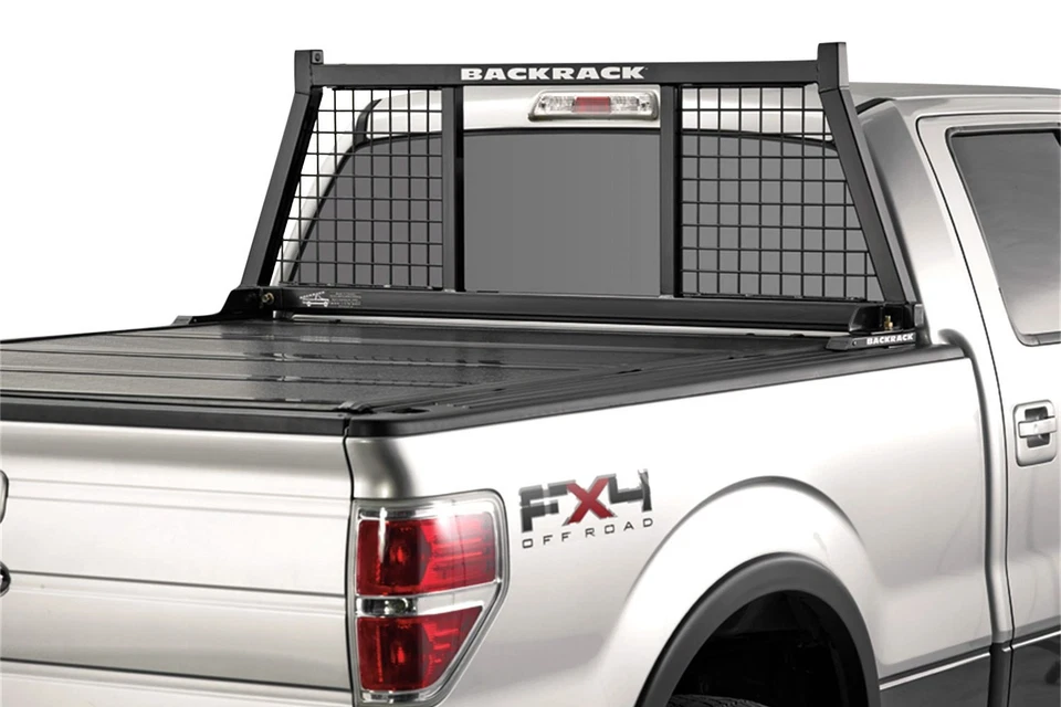 For Ford F-250 Super Duty 1999-2024 BackRack 147SM Mesh Headache Rack Foto 2 de 4