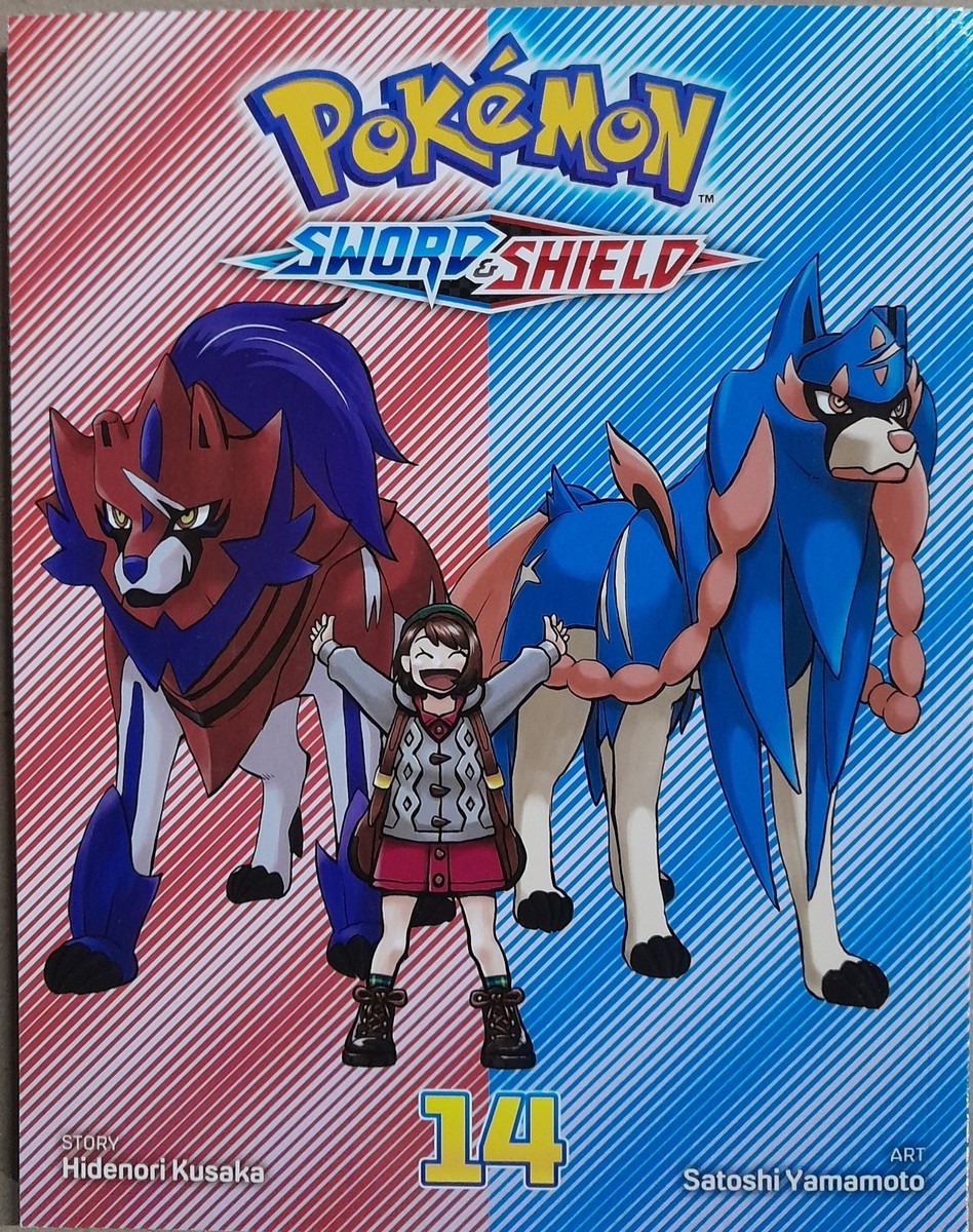 Pokemon: Sword and Shield Manga Volumes 1-14 English Graphic