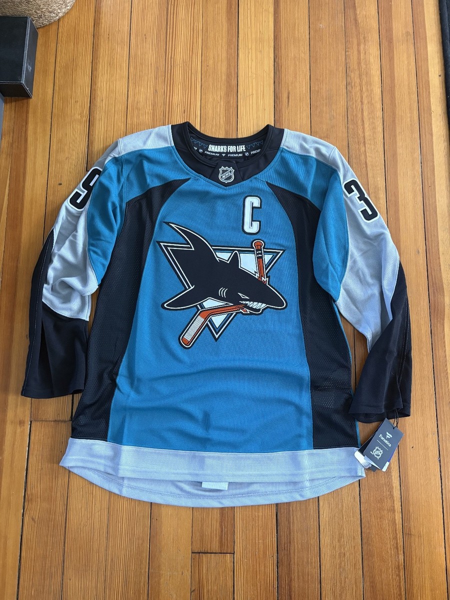AUTHENTIC San Jose Sharks Logan Couture Fanatics Premium Jersey