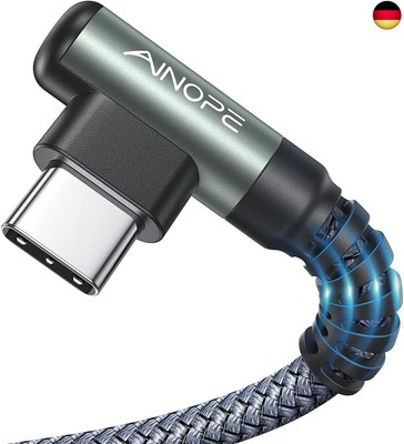 AINOPE USB C Kabel, [2 Stück 2M+2M] Ladekabel USB C, 3.1A Ladekabel Samsung 