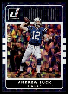 2016 Donruss Dominator Andrew Luck 316/999 #31