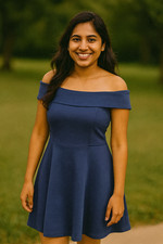 Lulus Forever Chic Blue Short Sleeve Mini Fit And Flare Dress Womens Size S NWT