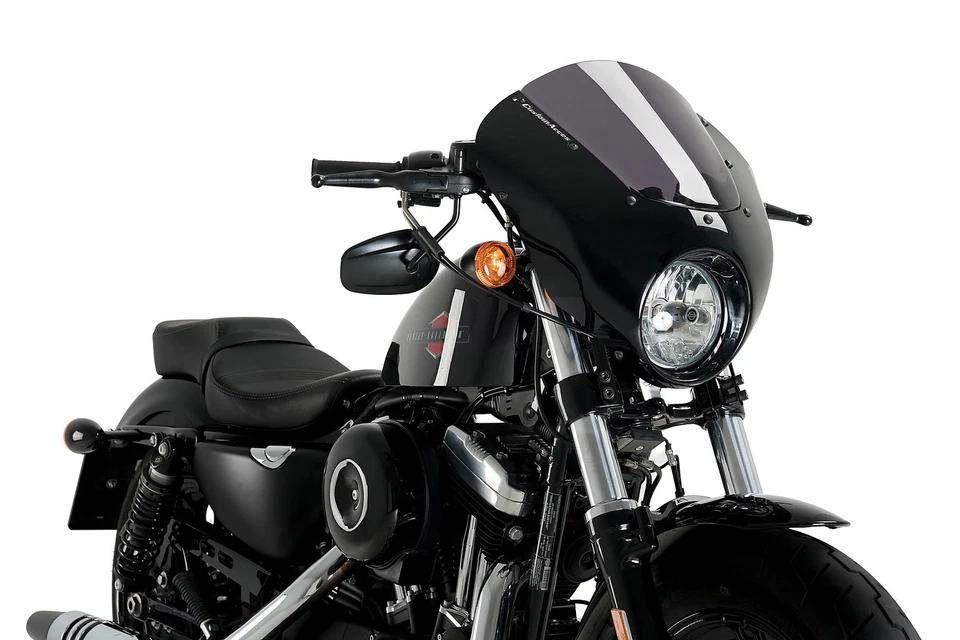 Puig Dark Night pour Harley davidson SPORTSTER FORTY-EIGHT XL1200X Teinté foncé - Photo 1/1